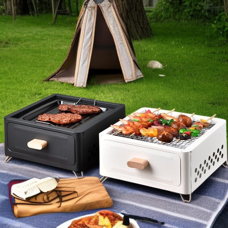 Barbacoa de alta calidad, extraíble fácilmente, imprescindible para terrazas domésticas