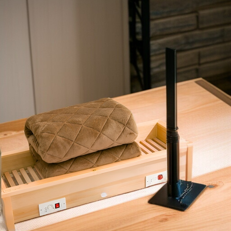 両面ベルベットプラス厚手ファイヤーキルト家庭用ファイヤーボックスカバー冬用暖房ボックスカバーキルトソファランチブレイクブランケット