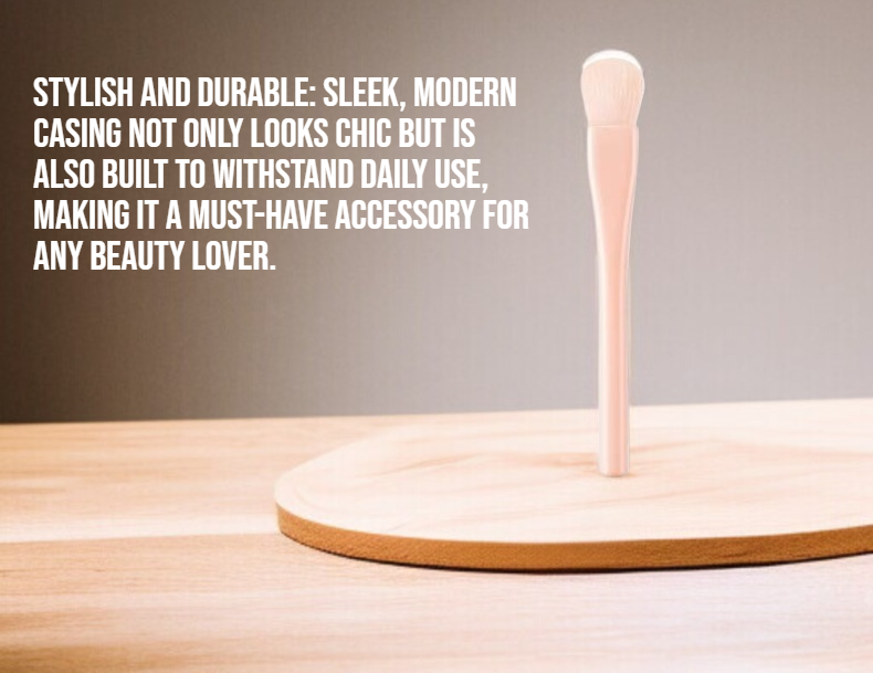 Travel-friendly makeup brush kit for daily touch-ups