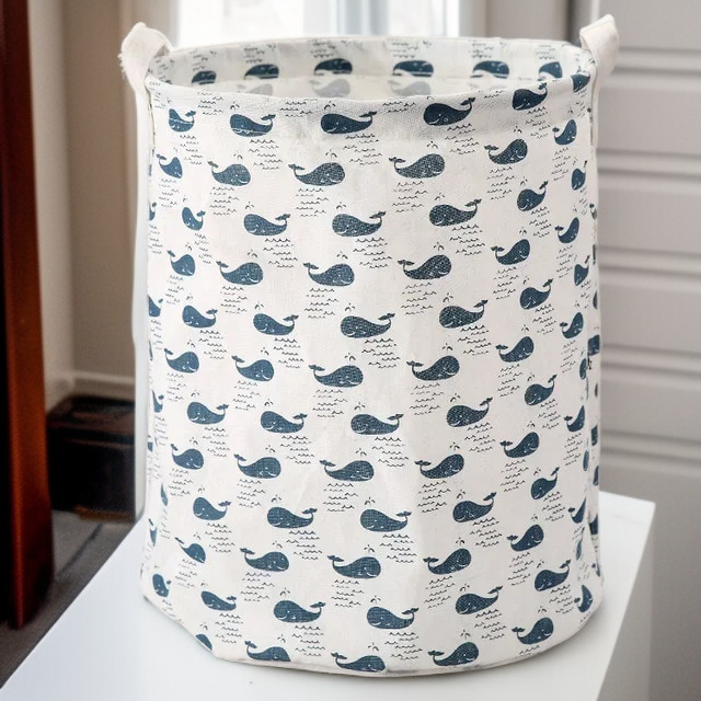 Faltbarer Stoffaufbewahrungskorb für Kleidung