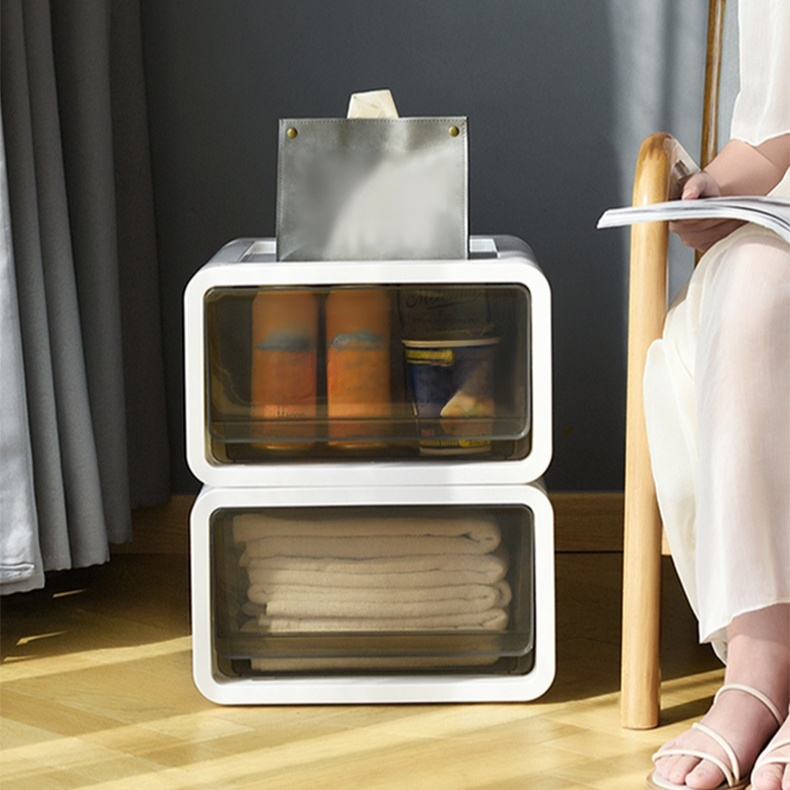 特大號塑料收納箱 抽屜式多層整理櫃 衣物儲物箱