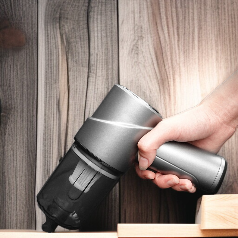 Aspiradora inalámbrica de mano potente, adecuada para el hogar y el automóvil