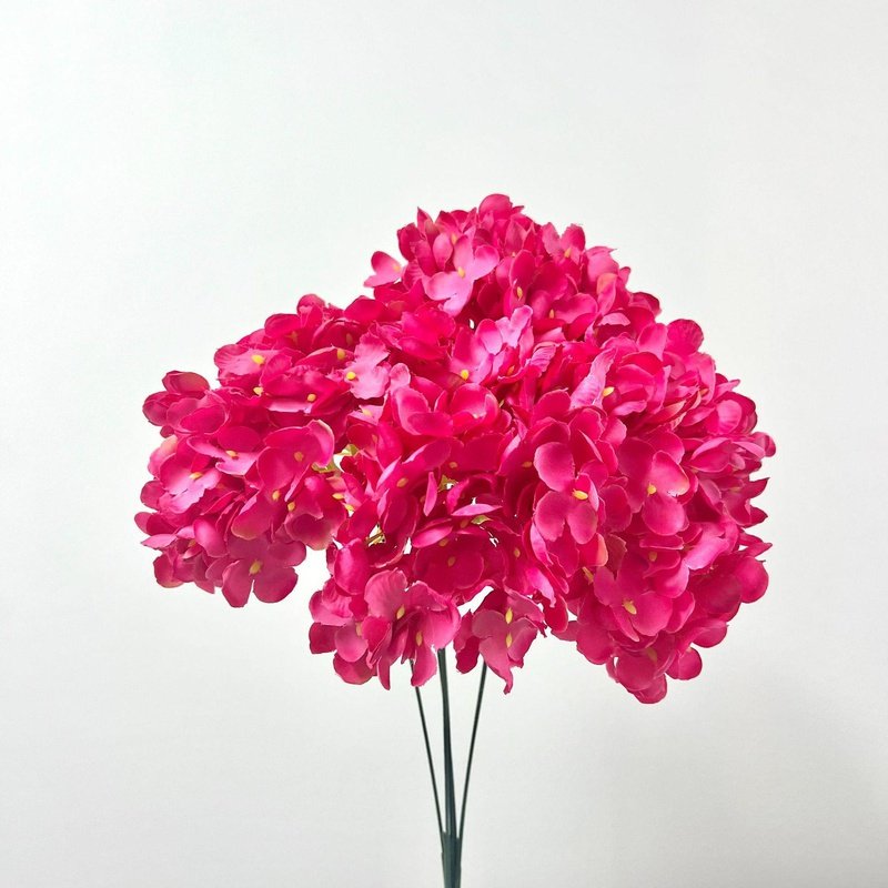 ウェディング用ローズピンク造花 ミニフラワーデコレーション