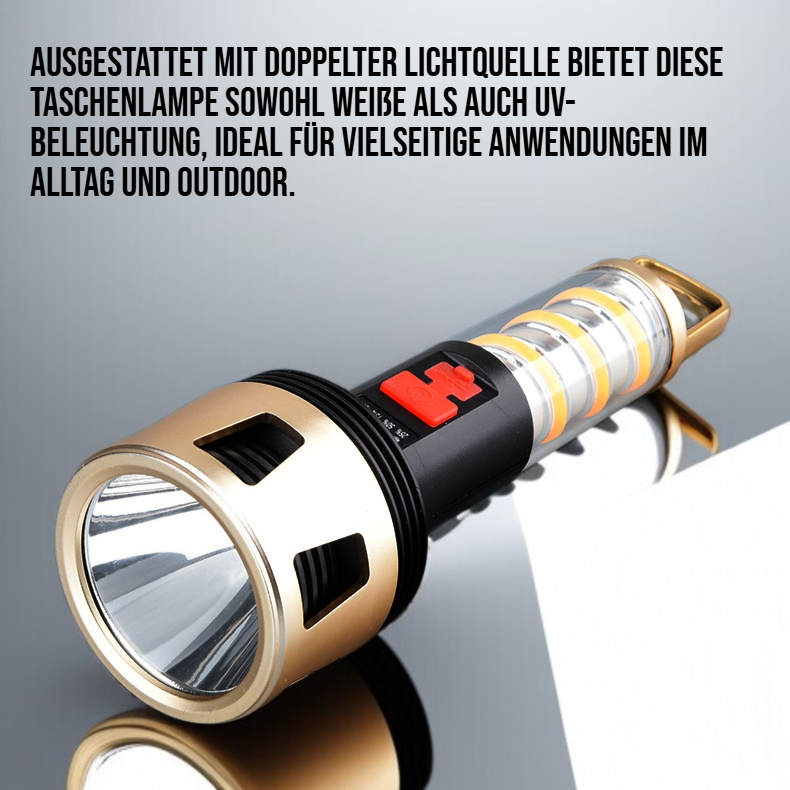 Doppelte Lichtquelle Licht Licht Taschenlampe