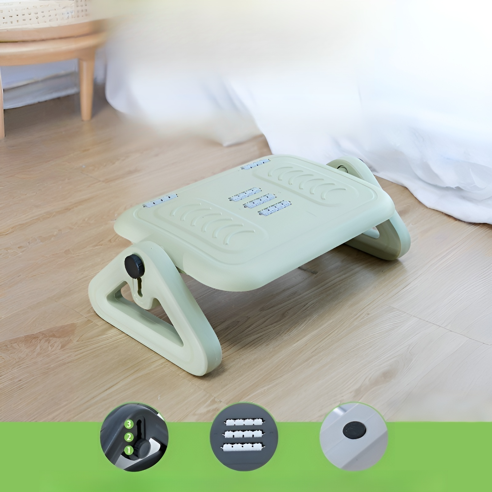 可調式腳踏按摩凳