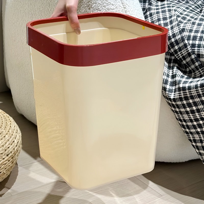 Simple wastebasket for bedroom and kitchen
