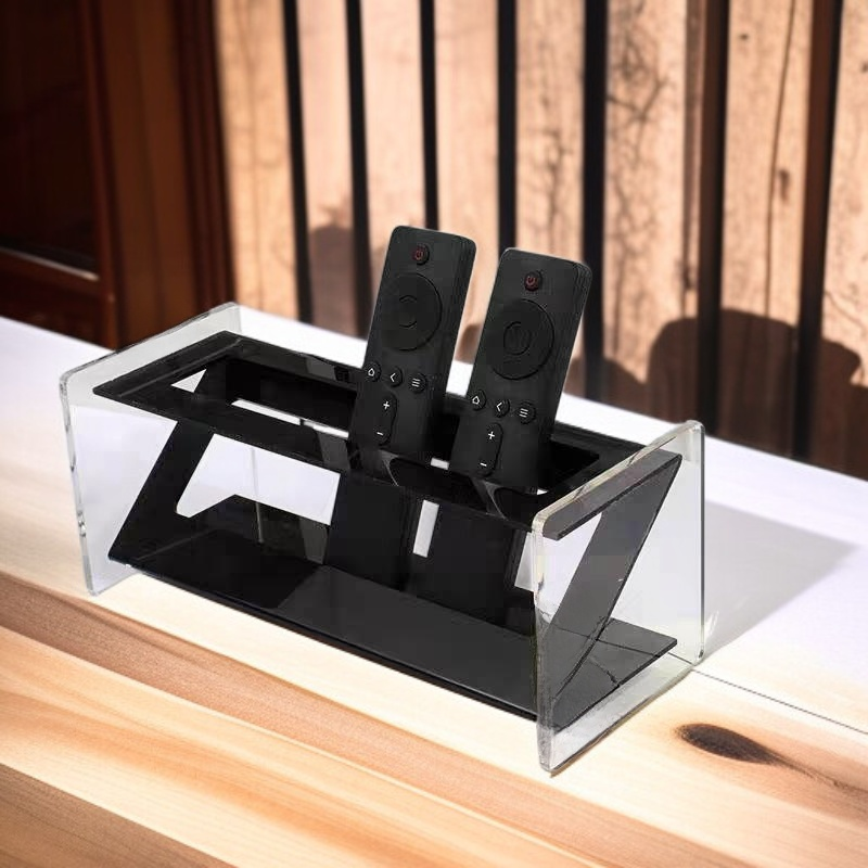 아크릴 리모컨 홀더 사용 예시