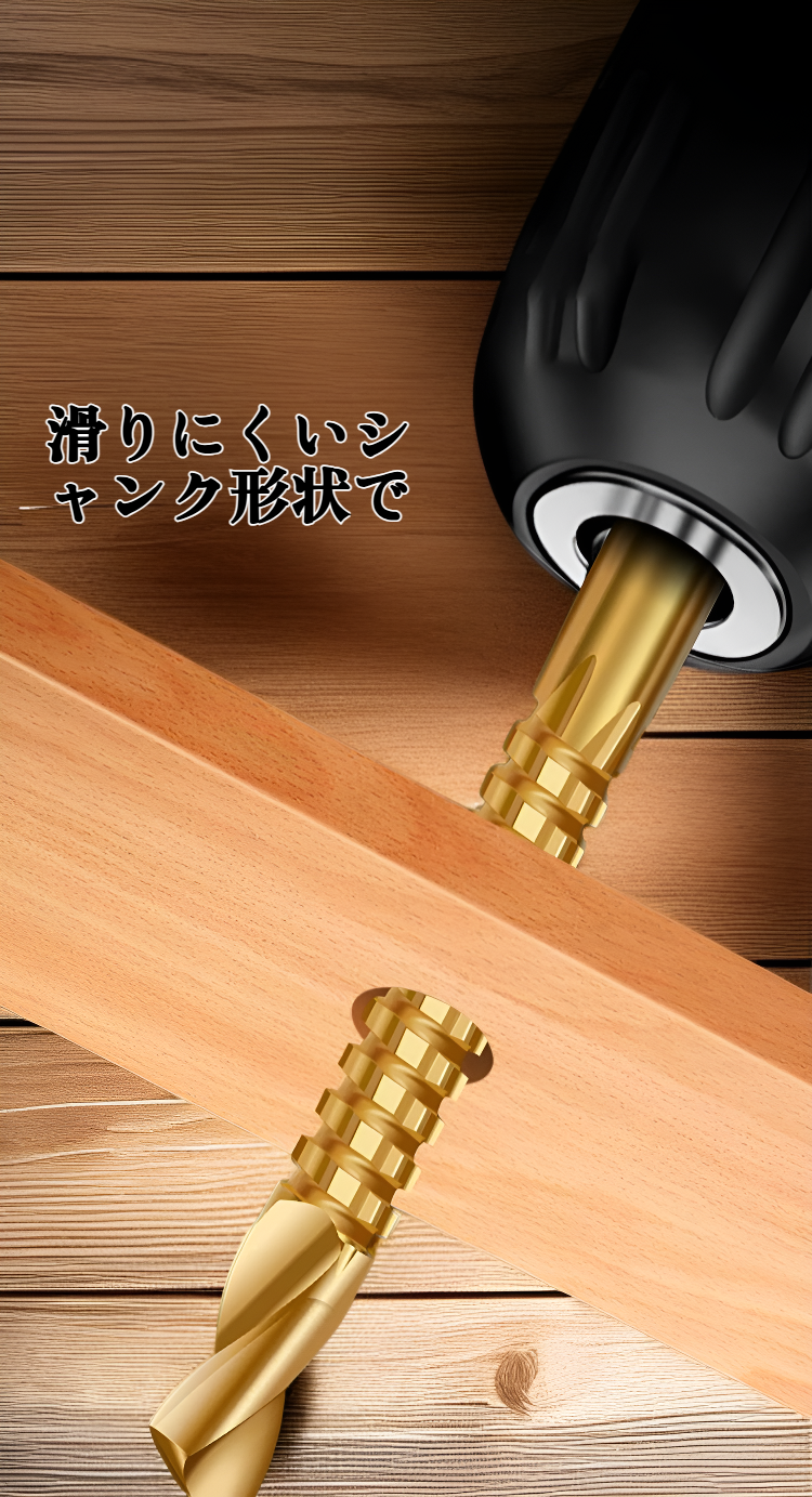 鋸歯ドリルビットの製品全体画像