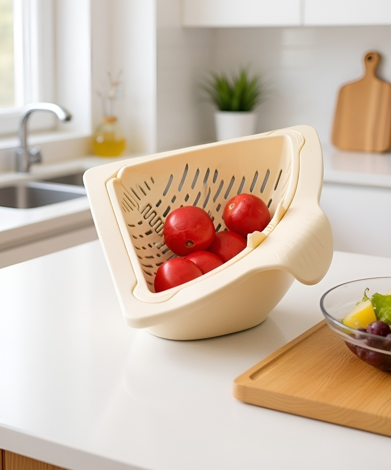 편리한 자기흡수 기능 배수바구니