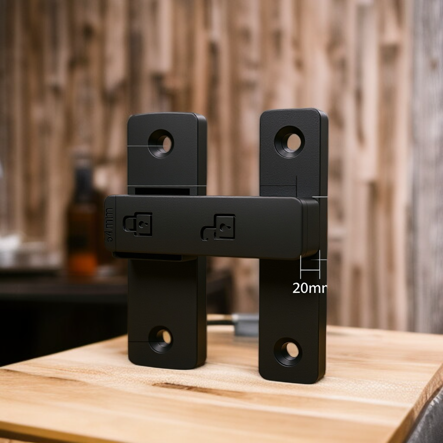 도어락 구성품 및 패키지 사진