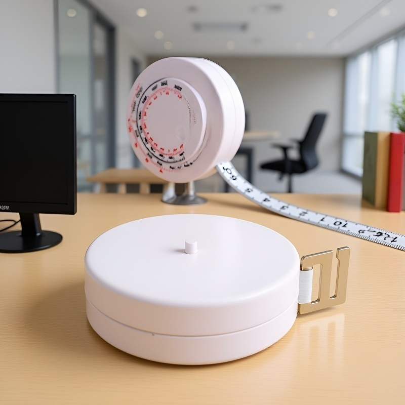 体のサイズを計測するシーン