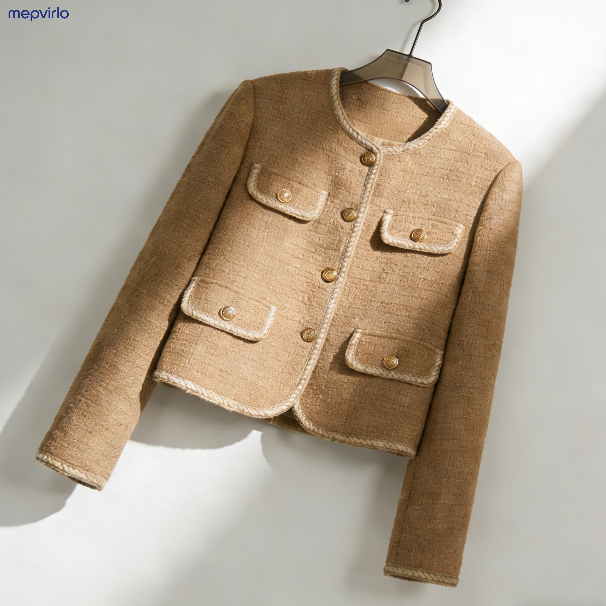 여성 짧은 자켓 전체 이미지