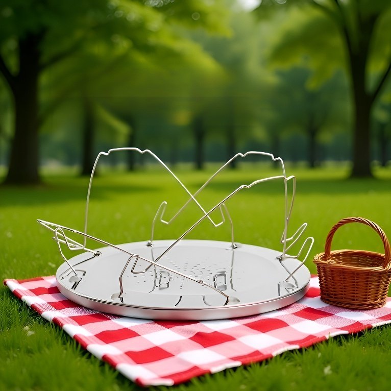 식힘망의 내구성 강조 사진