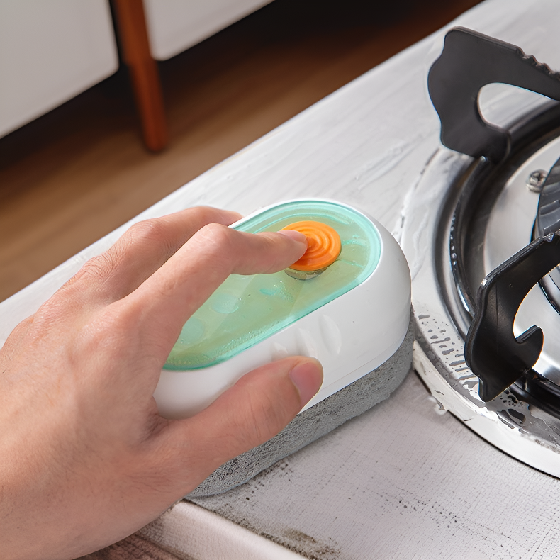 Kitchen Cleaning Multi-functional Brush, Lazy Person’s Dishwashing Magic Tool