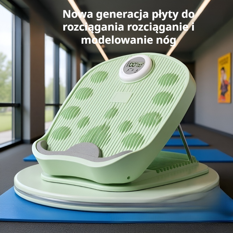 Regulowana deska do rozciągania nóg, stojący przyrząd do rozciągania, skośny pedał do stóp