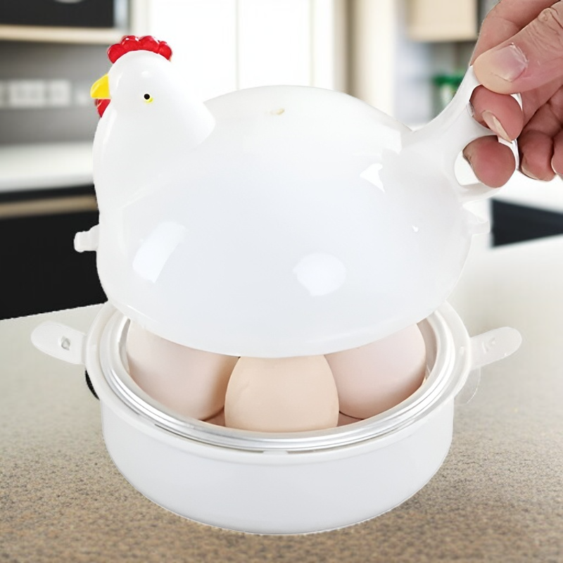 전자레인지 계란찜기 주방도구 4구 에그스티머