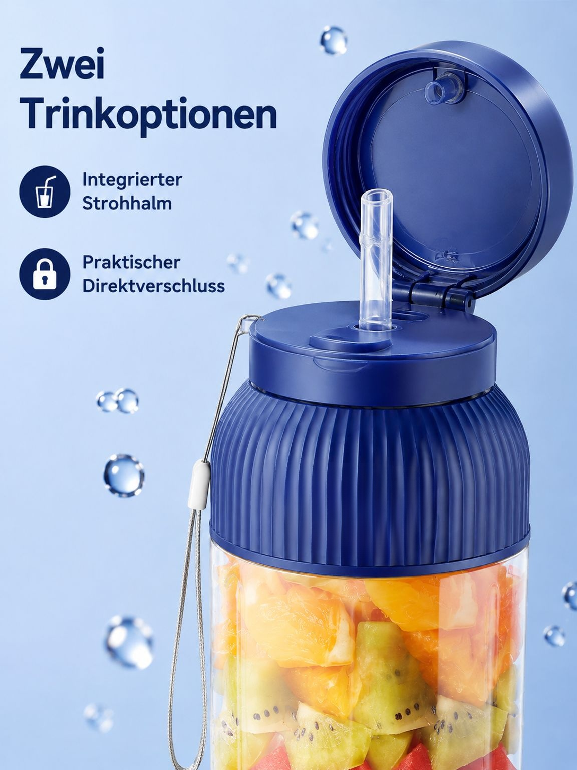 Kabelloser Entsafter mit elegantem Design
