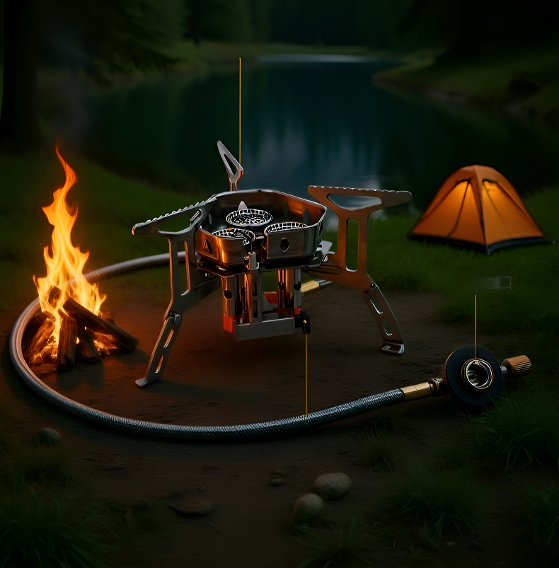 コンパクト収納可能なアウトドアストーブ