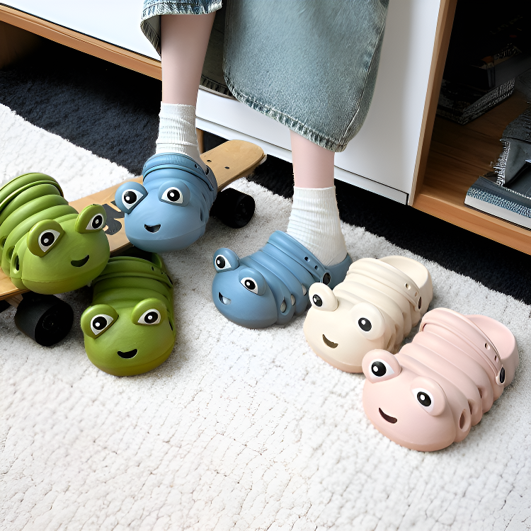 여름 패밀리 캐릭터 애벌레 통굽 큐티 구멍화