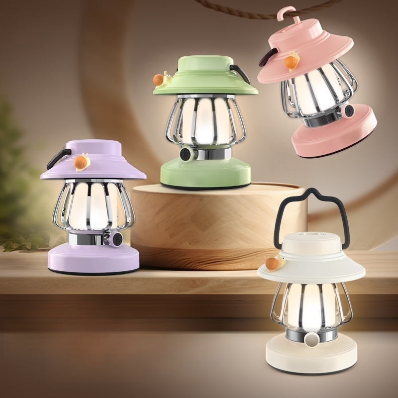 Lámpara portátil para acampar