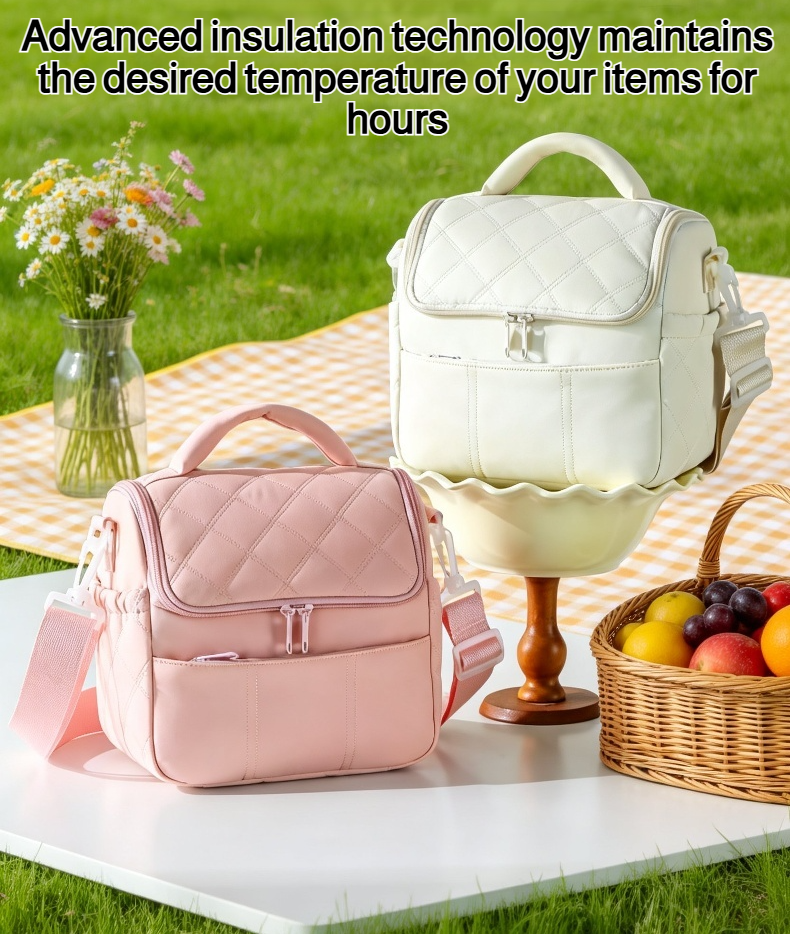 Waterproof lightweight insulated bag front view