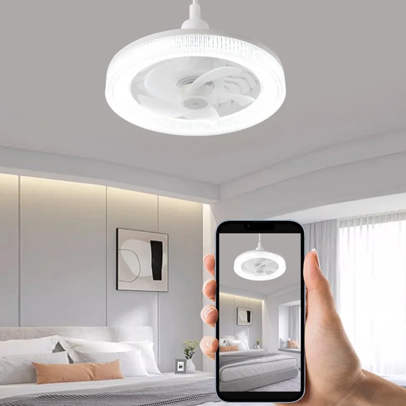 Universal ceiling mounted crystal fan light