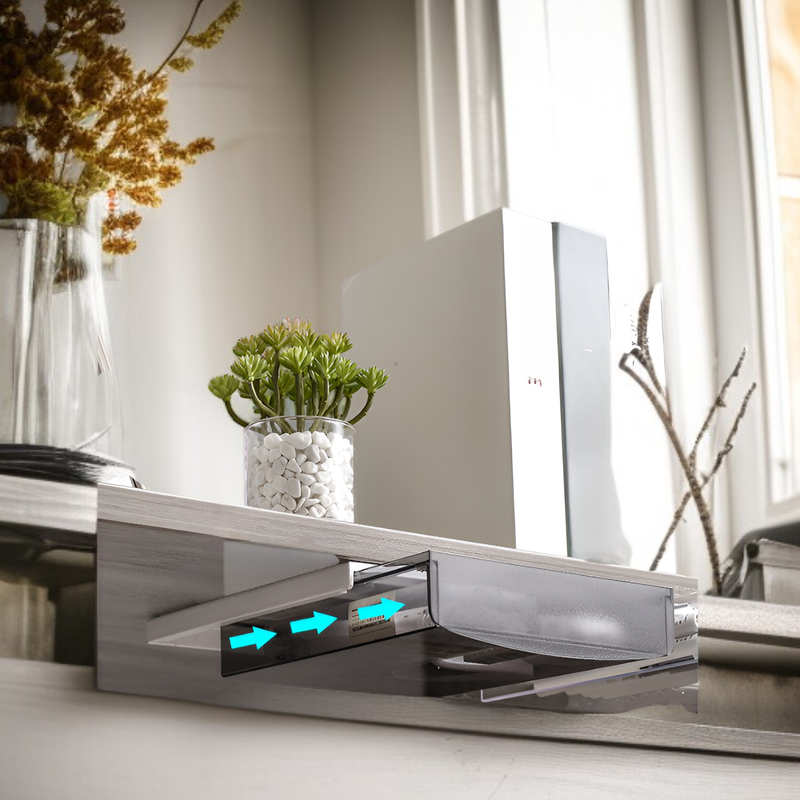 No-Drill Lipstick Plastic Organizer