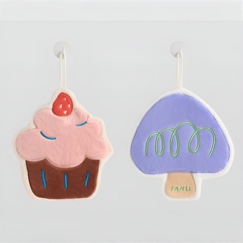 귀여운 주방용 흡수 손수건 3개 세트 혼합