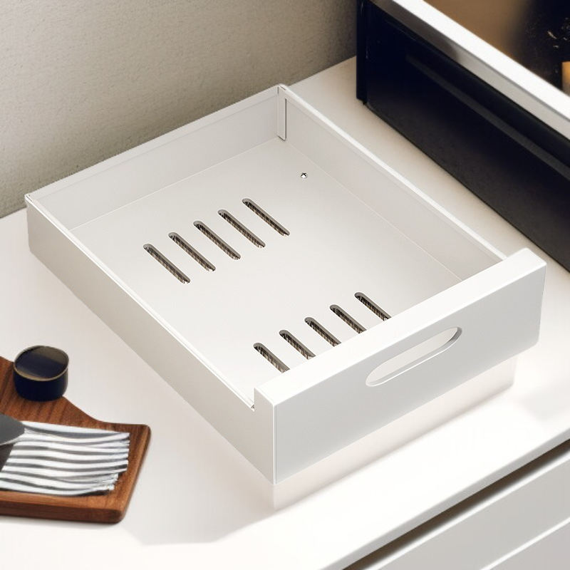 ชั้นวางตู้ลิ้นชักสำหรับจัดเก็บในครัว