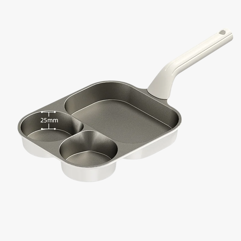 3 in 1 frying pan Home breakfast pan omelette pan