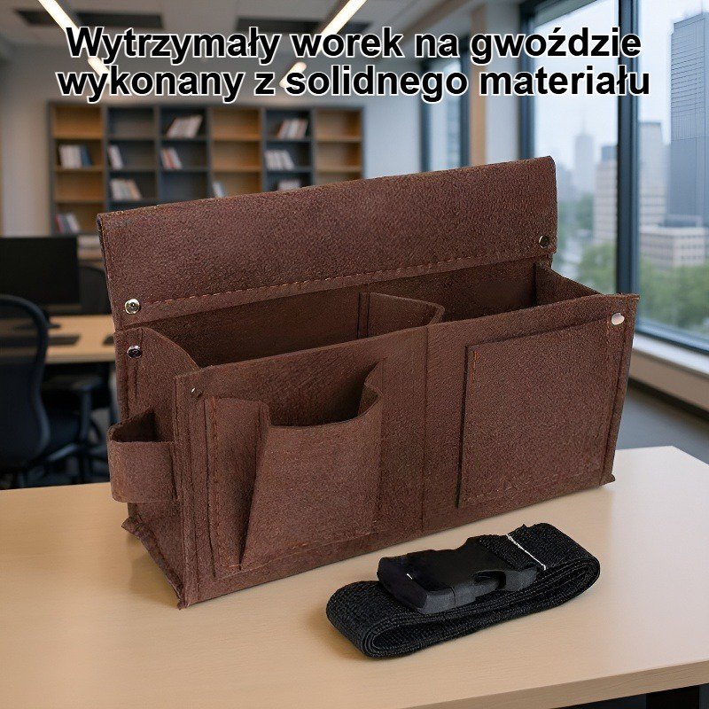 Worek na gwoździe dla cieśli i budowlańców