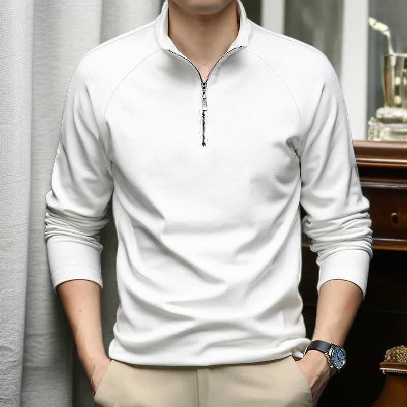 Sudadera cómoda para hombre con cierre, ideal para invierno