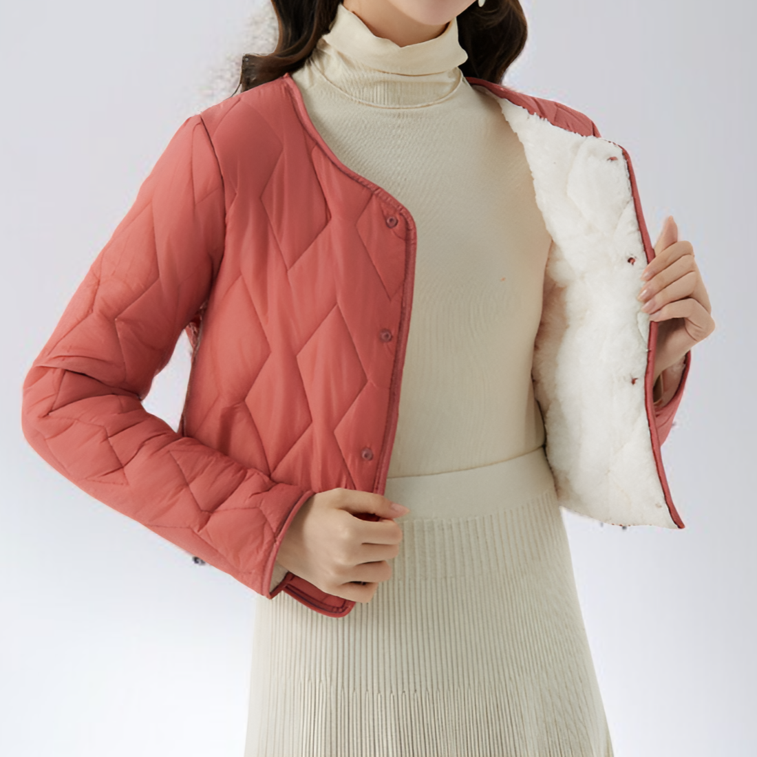 通勤に最適なレディースコットンアウター