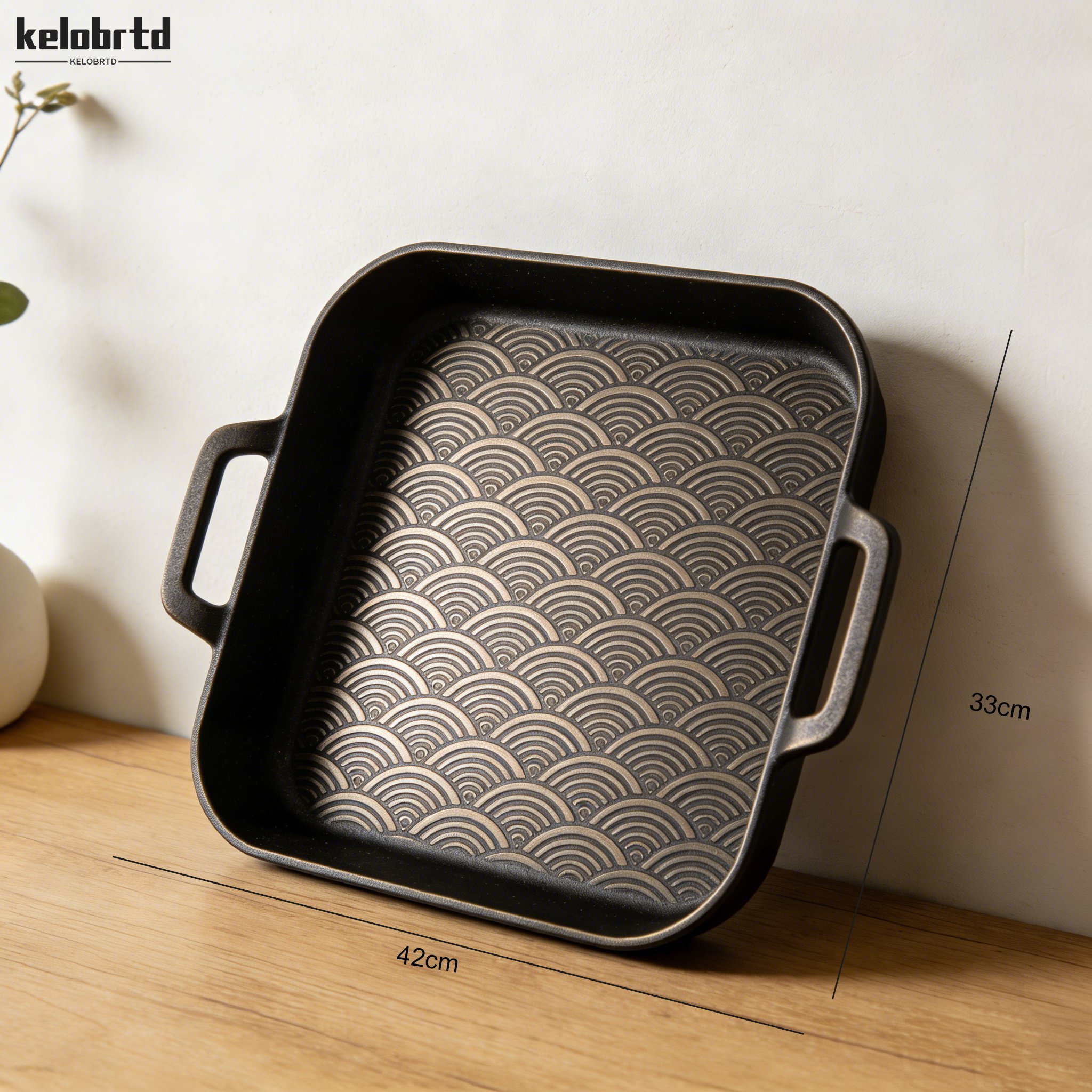 ノンスティックベーキングパンの全体画像