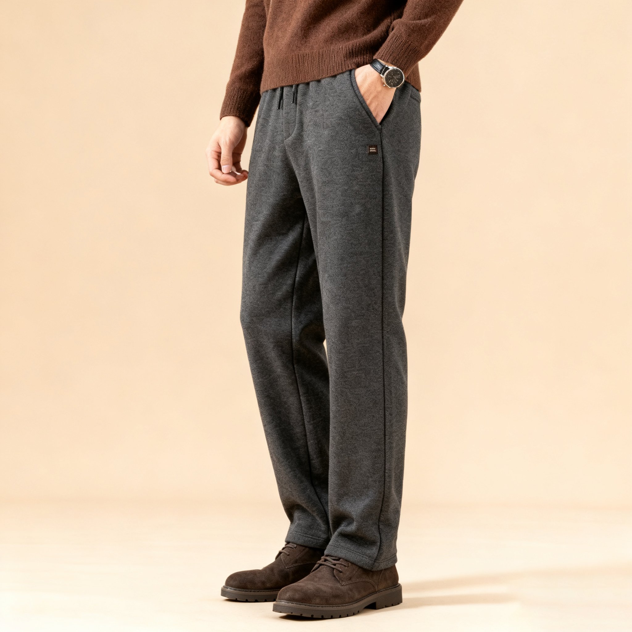 テーラードスタイルストレートパンツ全体写真