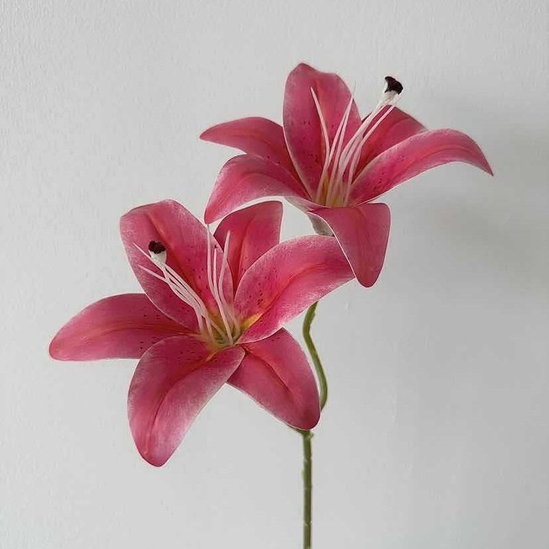 ウェディング用ローズピンク造花 ミニフラワーデコレーション