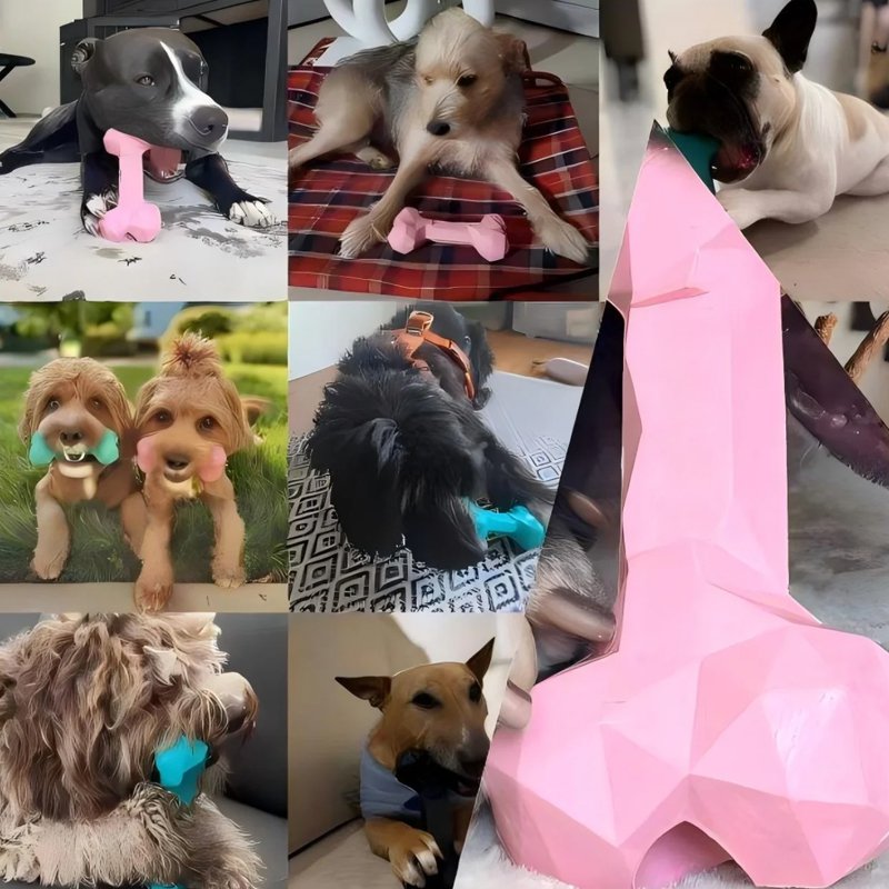 牛肉風味犬の噛むおもちゃ