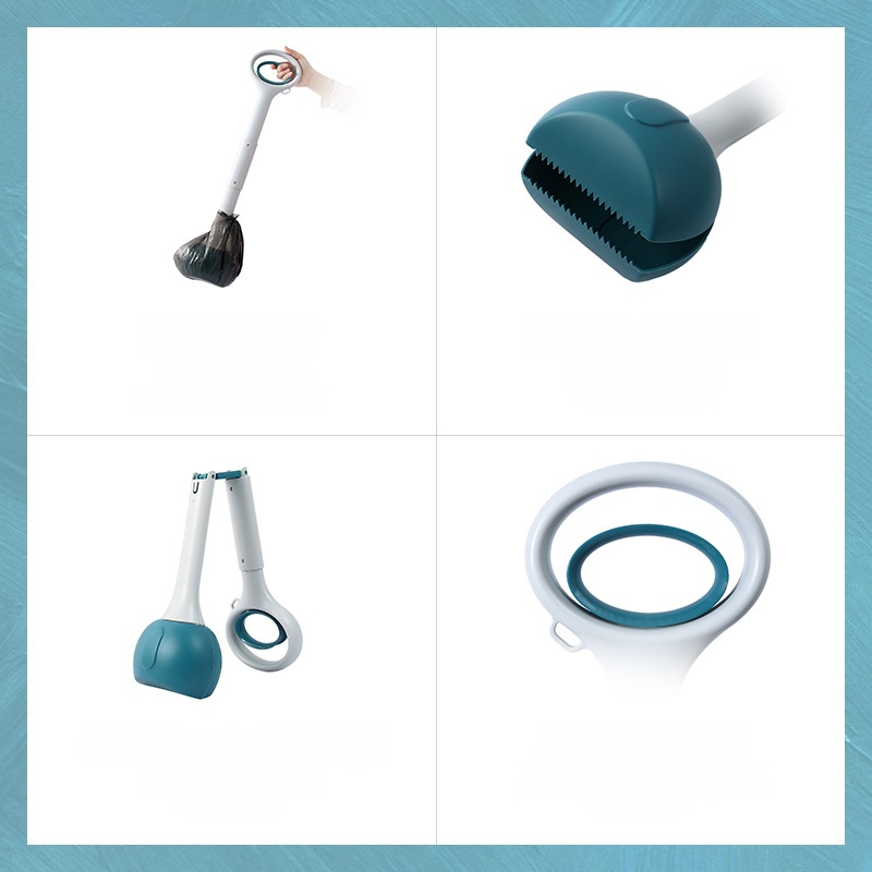 Portable pet poop removal tool