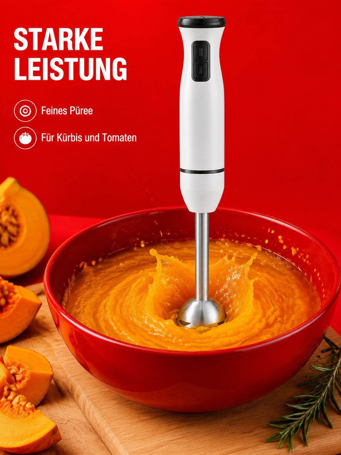Vielseitiger Küchenstab für den Hausgebrauch