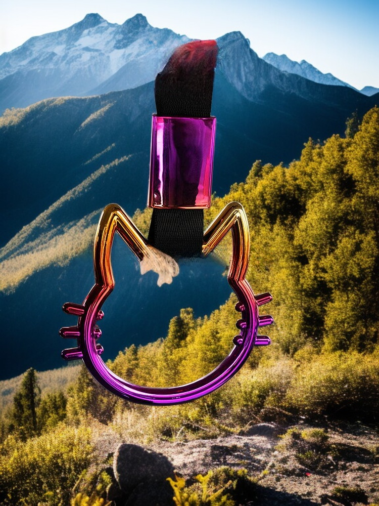 Unique cat head auto accessory