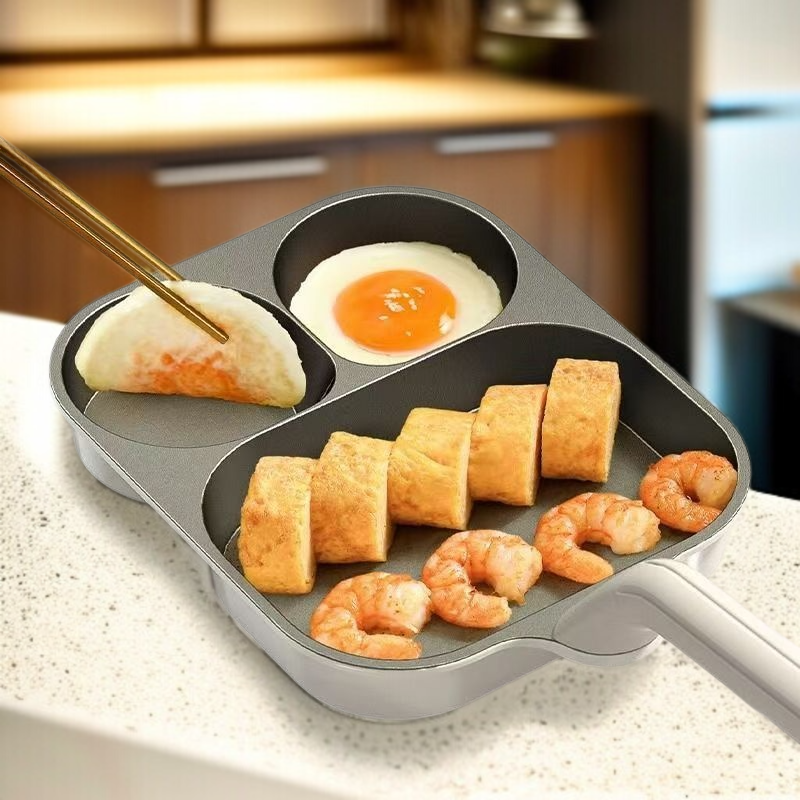 3 in 1 frying pan Home breakfast pan omelette pan