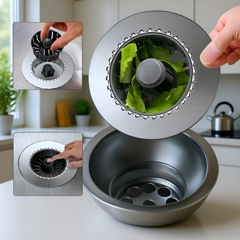 キッチンシンクの詰まり防止水漏れプラグ