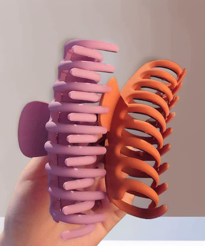 強力固定不滑落的龍骨髮夾