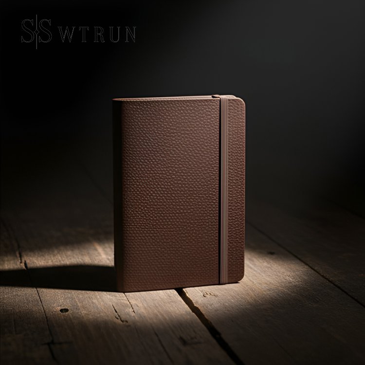 高級感のあるブラウンレザー手帳