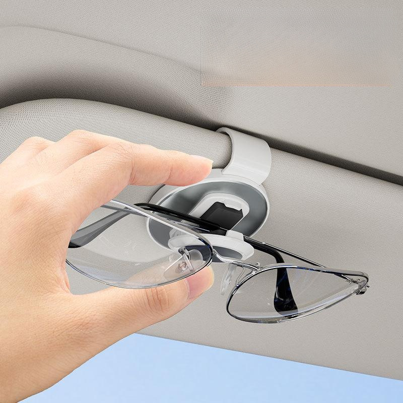 Car sun visor sunglasses clip