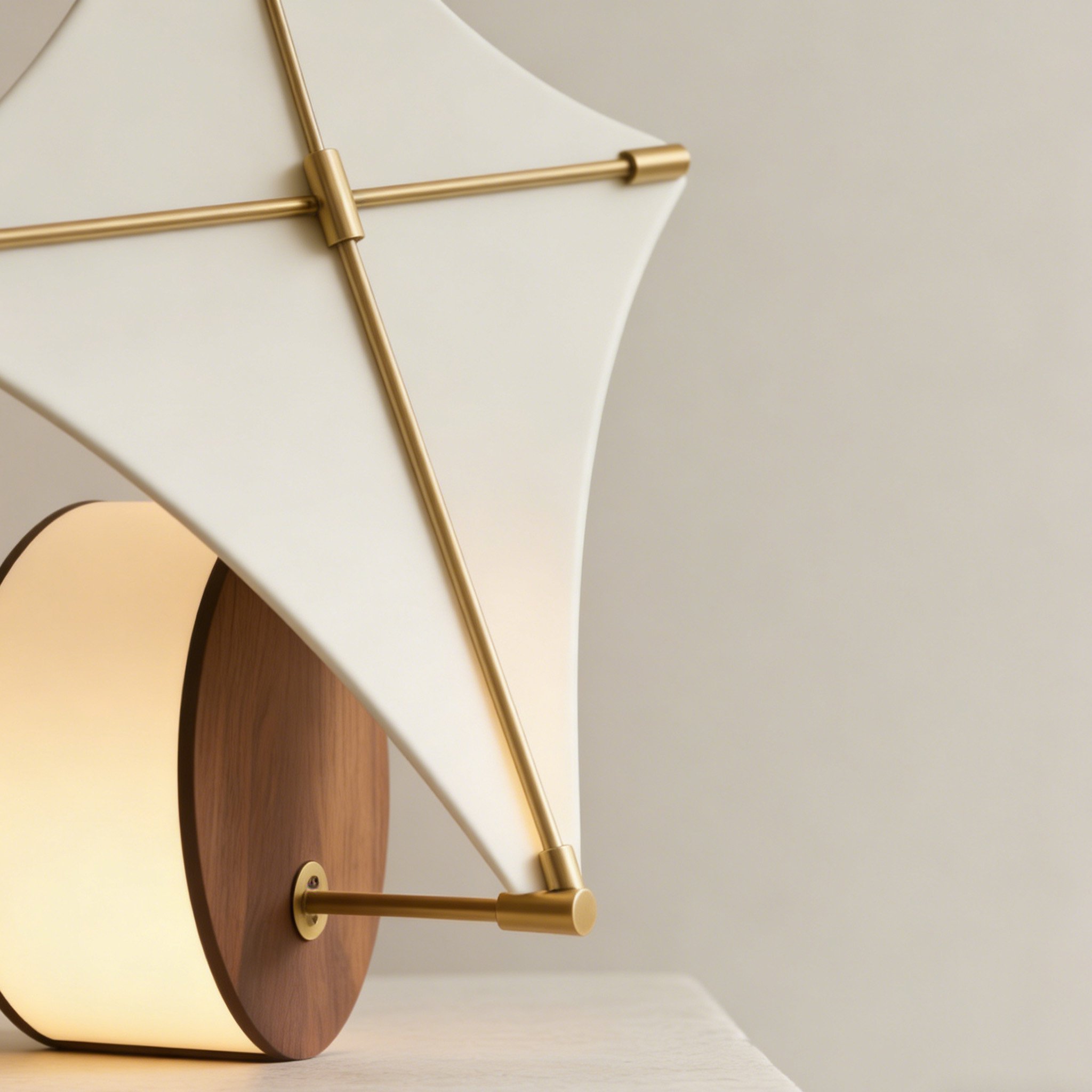 창의적인 연 디자인 조명