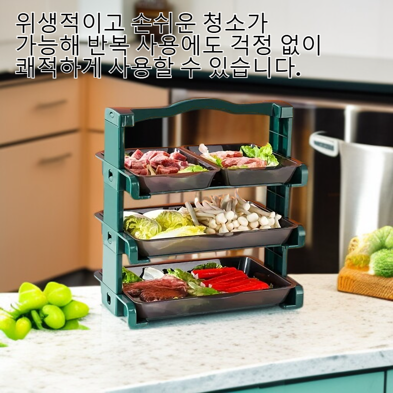 가족 모임 및 파티용 다용도 디저트 케이크 트레이 랙