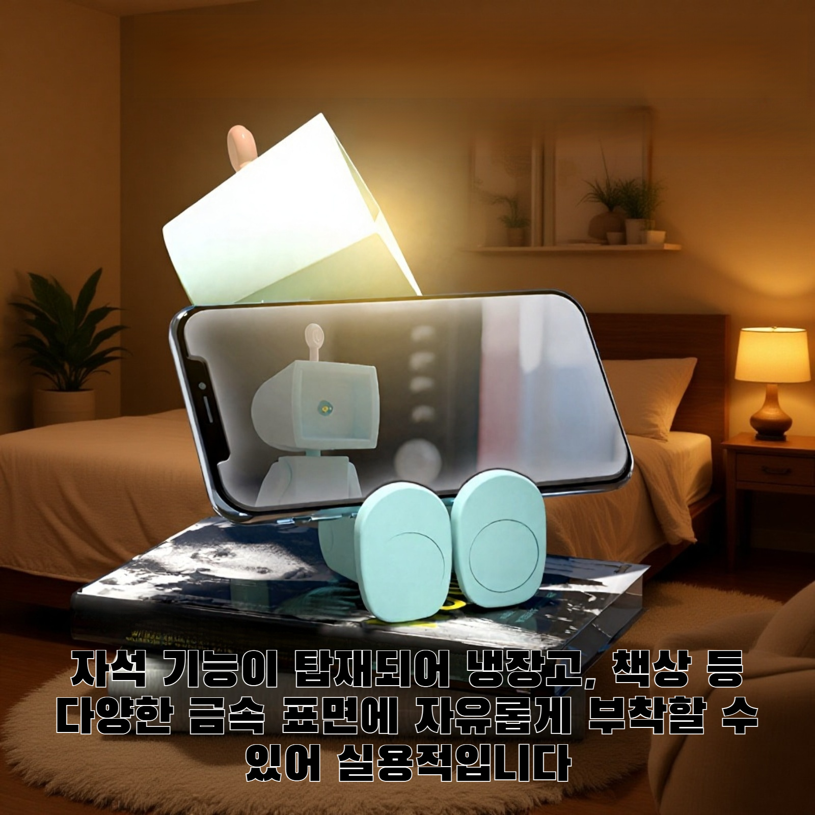 우주비행사 자석 야간등