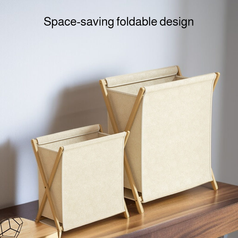 Household foldable storage basket