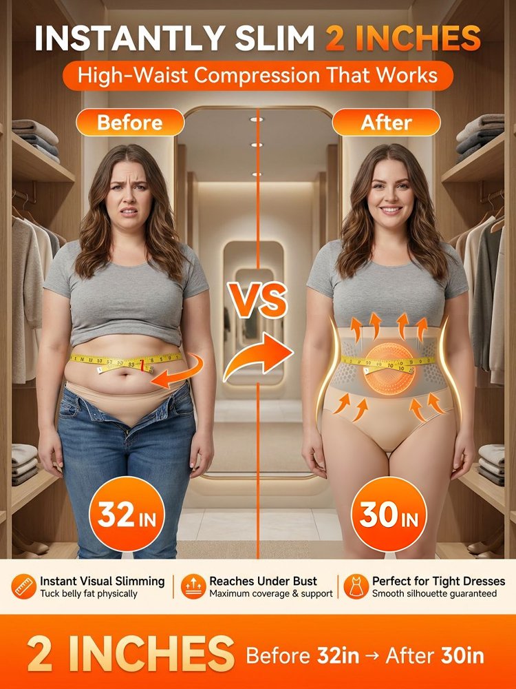 [30-Minute Precise Fat Burning] Calorie-Burning Shaping Underwear